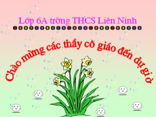 Sinh hoạt chủ đề: Tiếp bước cha anh - Lớp 6A trường THCS Liên Ninh