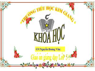 Bài giảng Khoa học Lớp 5 - Bài: Lắp mạch điện đơn giản