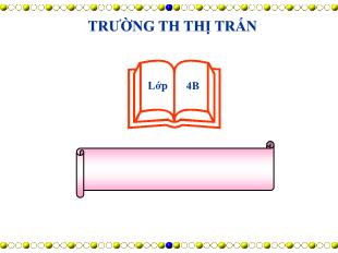 Bài giảng Luyện từ và câu Lớp 4 - Bài: Câu kể Ai là gì? - Trưởng Tiểu học Thị Trấn