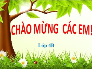 Bài giảng Luyện từ và câu Lớp 4 - Bài: Câu kể Ai là gì?