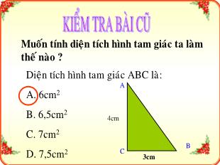 Bài giảng Toán Lớp 5 - Bài: Luyện tập chung