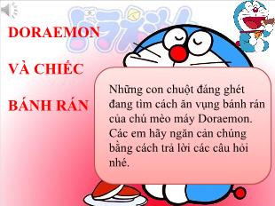 Trò chơi khởi động học tập: Doraemon và chiếc bánh rán