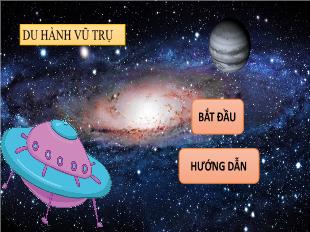 Trò chơi khởi động học tập: Du hành vũ trụ