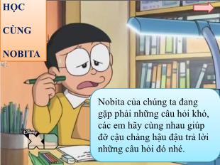 Trò chơi khởi động học tập: Học cùng Nobita