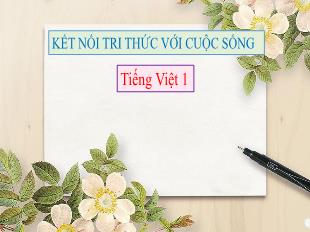 Bài giảng Tiếng Việt Lớp 1 - Chủ đề 4, Bài: Đèn giao thông