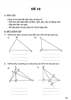 Bài tập phát triển Toán Lớp 5 - Học kì 2