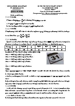Đề thi tuyển sinh vào lớp 10 THPT chuyên môn Toán - Sở GD&ĐT TP Hồ Chí Minh - Năm học 2019-2020 (Có đáp án)