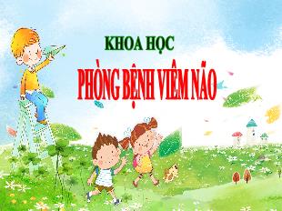 Bài giảng Khoa học Lớp 5 - Bài: Phòng bệnh viêm não - Năm học 2021-2022