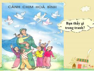 Bài giảng Tiếng Việt 5 (Tập đọc) - Bài: Những con sếu bằng giấy