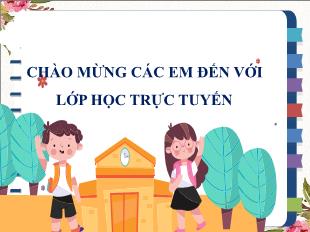 Bài giảng Tiếng Việt 5 - Tuần 4, Tập đọc: Những con sếu bằng giấy - Năm học 2021-2022