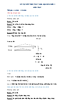 Bài tập ôn tập Toán 5 - Tuần 3+4 - Năm học 2021-2022
