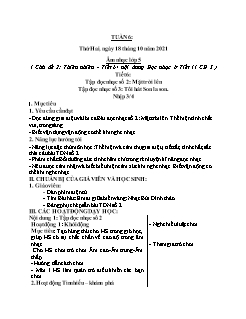 Kế hoạch bài dạy Ấm nhạc Khối Tiểu học - Tuần 6 - Năm học 2021-2022 - Phạm Thị Nhụy