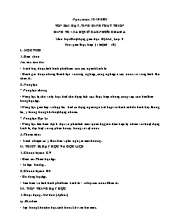 Kế hoạch bài dạy Địa lí 8 - Tuần 10, Bài: Tình hình phát triển kinh tế, xã hội ở các nước Châu Á - Năm học 2021-2022