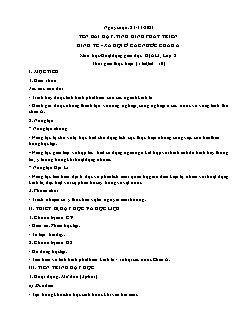 Kế hoạch bài dạy Địa lí 8 - Tuần 11, Bài: Tình hình phát triển kinh tế, xã hội ở các nước Châu Á - Năm học 2021-2022