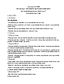 Kế hoạch bài dạy Địa lí 9 - Tuần 20 - Năm học 2021-2022