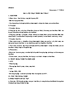 Kế hoạch bài dạy GDCD Khối Trung học cơ sở - Tuần 31 - Năm học 2021-2022