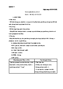 Kế hoạch bài dạy GDCD Lớp 7+8 - Tuần 33 - Năm học 2021-2022