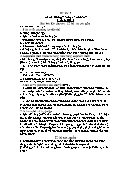 Kế hoạch bài dạy Lớp 1 - Tuần 12 - Năm học 2021-2022 - Phạm Thị Thanh Hoài