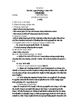 Kế hoạch bài dạy Lớp 1 - Tuần 12 - Năm học 2021-2022 - Thái Thị An