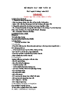 Kế hoạch bài dạy Lớp 1 - Tuần 20 - Năm học 2021-2022 - Lê Thị Thanh Nga