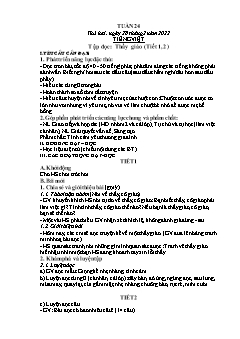 Kế hoạch bài dạy Lớp 1 - Tuần 24 - Năm học 2021-2022 - Phạm Thị Thanh Hoài