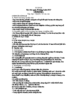 Kế hoạch bài dạy Lớp 1 - Tuần 28 - Năm học 2021-2022 - Phạm Thị Thanh Hoài