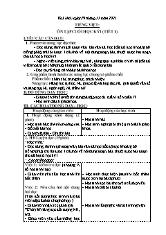 Kế hoạch bài dạy Lớp 3 - Tuần 12 - Năm học 2021-2022 - Nguyễn Thị Tố Nga