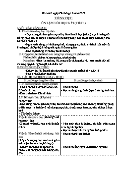 Kế hoạch bài dạy Lớp 3 - Tuần 12 - Năm học 2021-2022 - Nguyễn Thị Cẩm Nhung