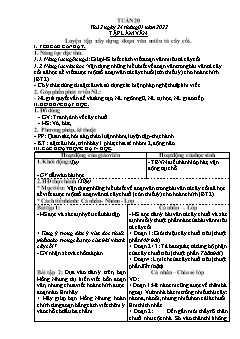 Kế hoạch bài dạy Lớp 4 - Tuần 20 - Năm học 2021-2022 - Nguyễn Thị Quyên