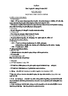 Kế hoạch bài dạy Lớp 4 - Tuần 4 - Năm học 2021-2022 - Lê Thị Thu Hương