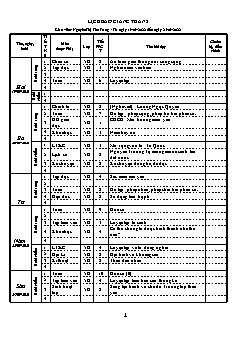 Kế hoạch bài dạy Lớp 5 - Tuần 2 - Năm học 2022-2023 - Nguyễn Thị Thu Trang