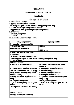Kế hoạch bài dạy Lớp 5 - Tuần 27 - Năm học 2021-2022 - Nguyễn Văn Lợi