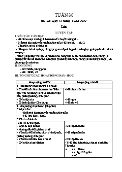 Kế hoạch bài dạy Lớp 5 - Tuần 30 - Năm học 2021-2022 - Nguyễn Văn Lợi