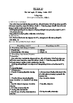 Kế hoạch bài dạy Lớp 5 - Tuần 32 - Năm học 2021-2022 - Nguyễn Văn Lợi