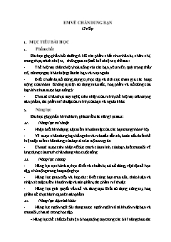 Kế hoạch bài dạy Mĩ thuật Lớp 1 Sách Cánh diều - Bài 15: Em vẽ chân dung bạn - Năm học 2021-2022
