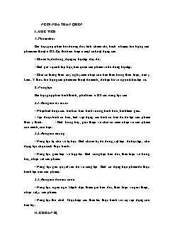 Kế hoạch bài dạy Mĩ thuật Lớp 1 Sách Cánh diều - Bài: Ngôi nhà thân quen - Năm học 2021-2022
