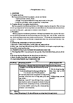 Kế hoạch bài dạy Mĩ thuật Lớp 3 - Bài: Những khuôn in thú vị - Năm học 2021-2022