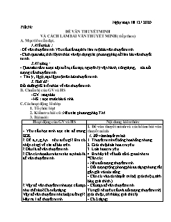 Kế hoạch bài dạy Ngữ Văn 8 - Tuần 16 - Năm học 2020-2021