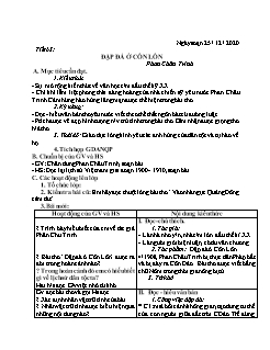 Kế hoạch bài dạy Ngữ Văn 8 - Tuần 17, Tiết 63 đến 66 - Năm học 2020-2021