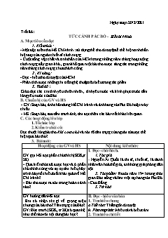 Kế hoạch bài dạy Ngữ Văn 8 - Tuần 23, Tiết 86 đến 89 - Năm học 2020-2021