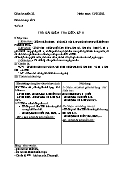 Kế Hoạch bài dạy Toán 9 + Vật lí 8 - Tuần 22 - Năm học 2021-2022 - Võ Minh Tú