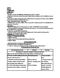 Giáo án Hóa học 8+9 - Tuần 6