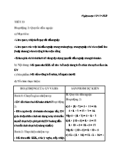 Giáo án Số học 6 - Tuần 10 - Năm học 2021-2022 - Nguyễn Viết Hùng