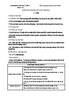 Kế hoạch bài dạy GDTC 2 Sách cánh diều - Tuần 12 - Năm học 2022-2023 - Trần Tuấn Nghĩa