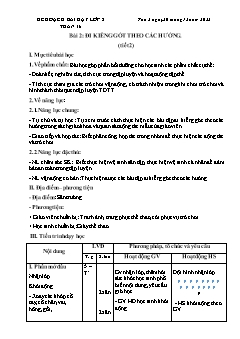Kế hoạch bài dạy GDTC 2 Sách Cánh diều - Tuần 16 - Năm học 2022-2023 - Trần Tuấn Nghĩa