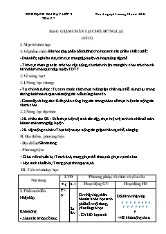 Kế hoạch bài dạy GDTC 2 Sách Cánh diều - Tuần 7 - Năm học 2022-2023 - Trần Tuấn Nghĩa
