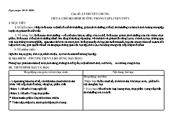 Kế hoạch bài dạy GDTC 6 Sách Cánh diều - Tuần 1+2 - Năm 20221-2022 - Trần Tuấn Nghĩa