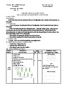 Kế hoạch bài dạy GDTC 7 Sách Cánh diều - Tiết 47+48 - Năm học 2022-2023 - Trần Tuấn Nghĩa