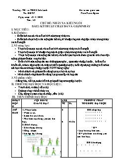 Kế hoạch bài dạy GDTC 7 Sách Cánh diều - Tiết 51+52 - Năm học 2022-2023 - Trần Tuấn Nghĩa