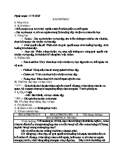 Kế hoạch bài dạy Sinh học Lớp 8 - Tuần 1: Bài mở đầu - Năm học 2021-2022 - Nguyễn Anh Tuấn